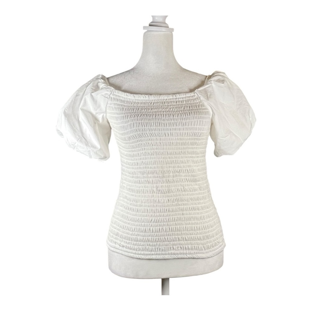 I.N.C. International Concepts White Crop Top Petite Medium Summer